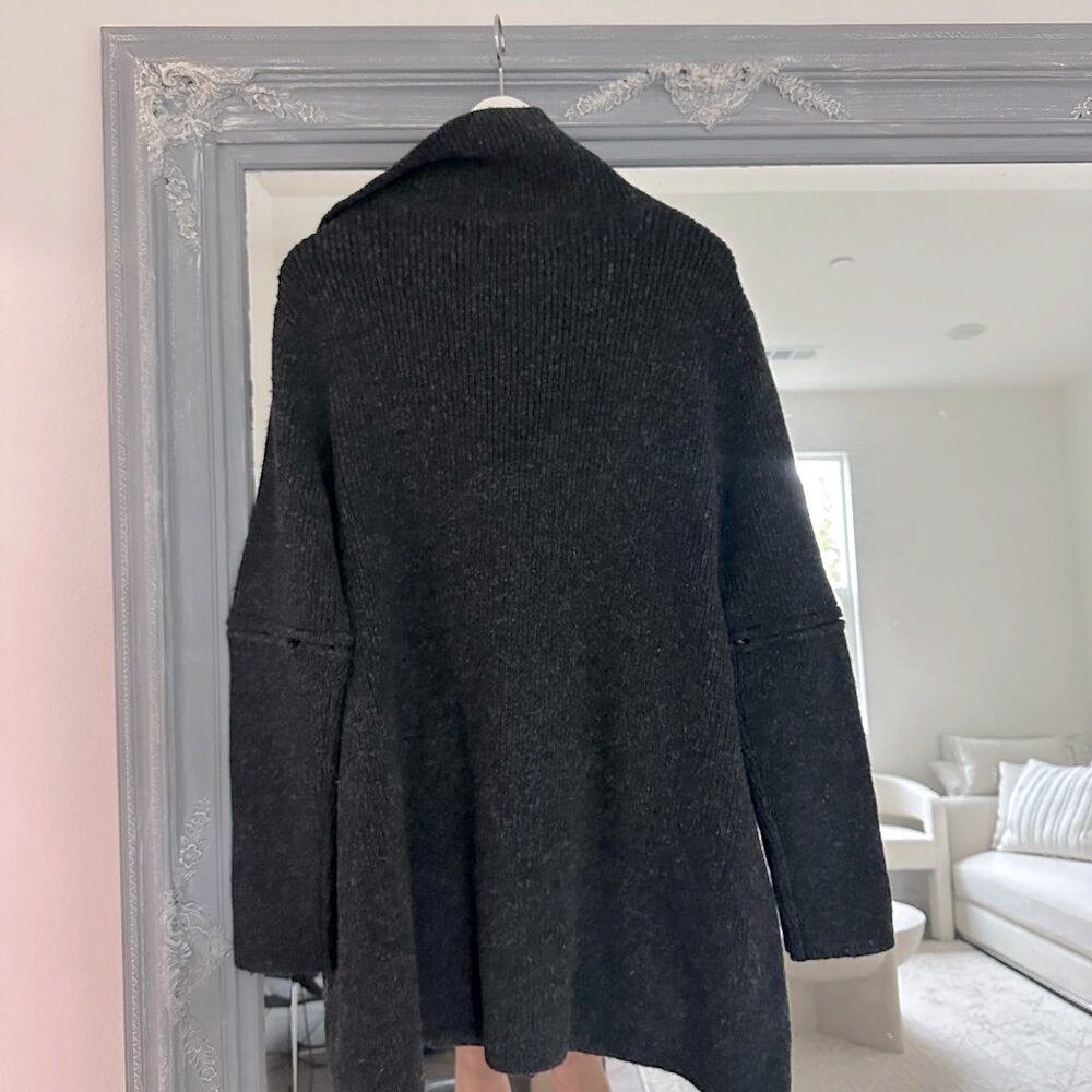 Opening Ceremony Archive Marled Knit Double-Breasted Sweater‎ Cardigan Coat M - Picture 5 of 8